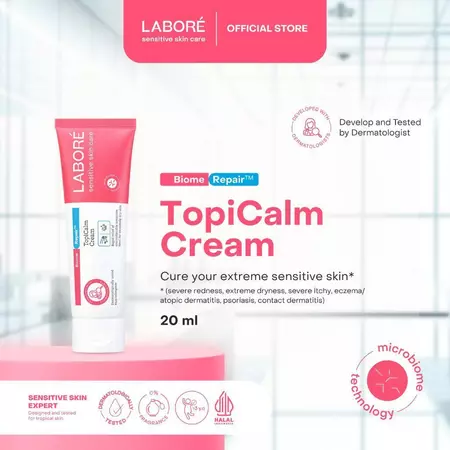 Labore Sensitive Skin Care BiomeRepair TopiCalm Cream 20ML