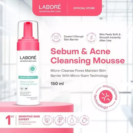 Labore Acnepro Biome Sebum & Acne Cleansing Mousse 150ml