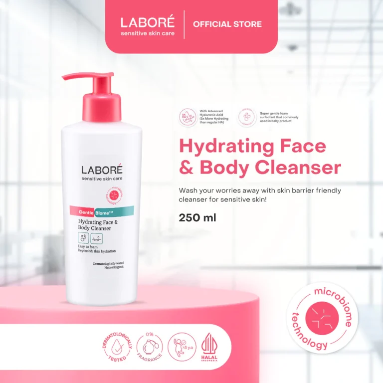 Labore Gentle Biome Hydrating Face & Body Cleanser 250ml