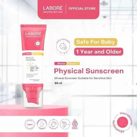 Labore Sensitive Skin Care Physical Sunscreen SPF 50 80g