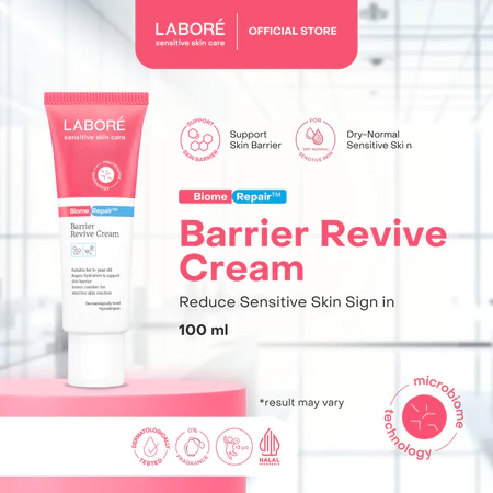 Labore Sensitive Skin Care Biome Repair Barrier Revive Cream 100ml