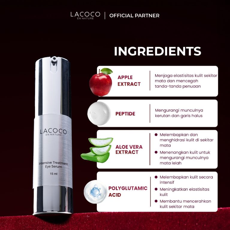 Lacoco Intensive Treatment Eye Serum 15 ml