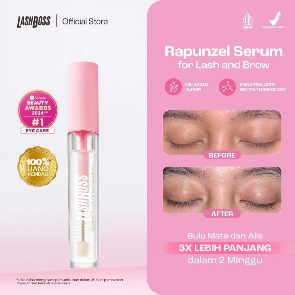 Lashboss Rapunzel Serum For Lash n Brow