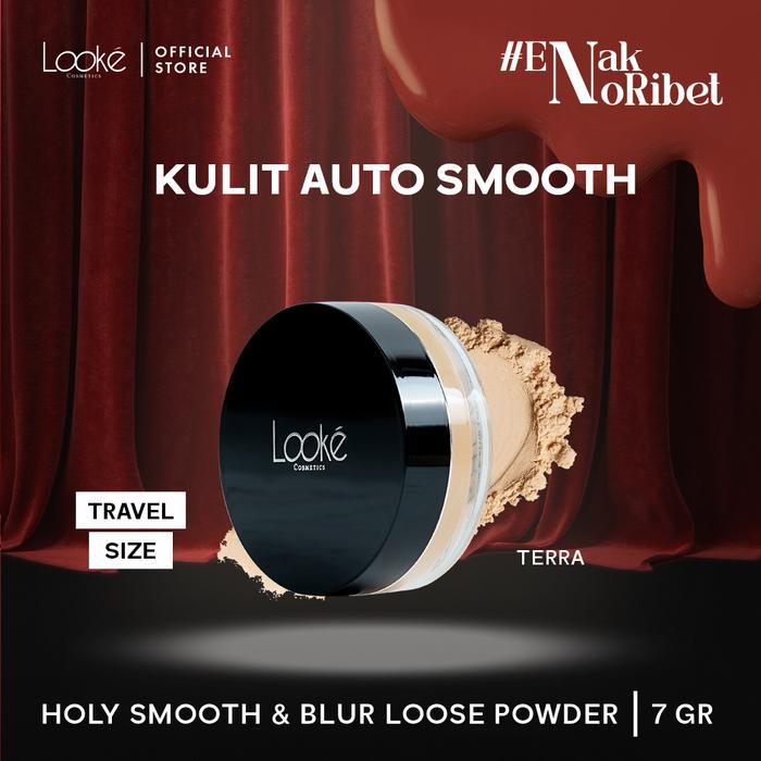 Looke Holy Smooth & Blur Loose Powder TERRA 7g