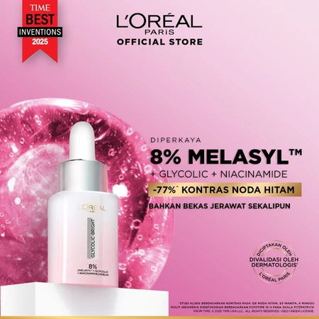 L’Oreal Paris Glycolic Bright Instant Glowing Face Serum 15ml