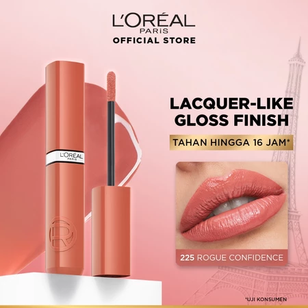 Loreal Paris Infallible Laque Resistance 225 Rouge Confidence