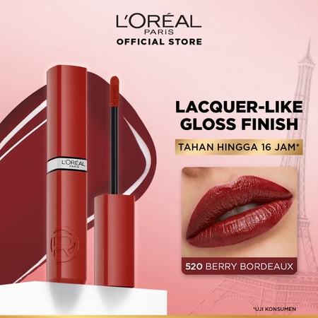 Loreal Paris Infallible Laque Resistance 520 Berry Bordeaux