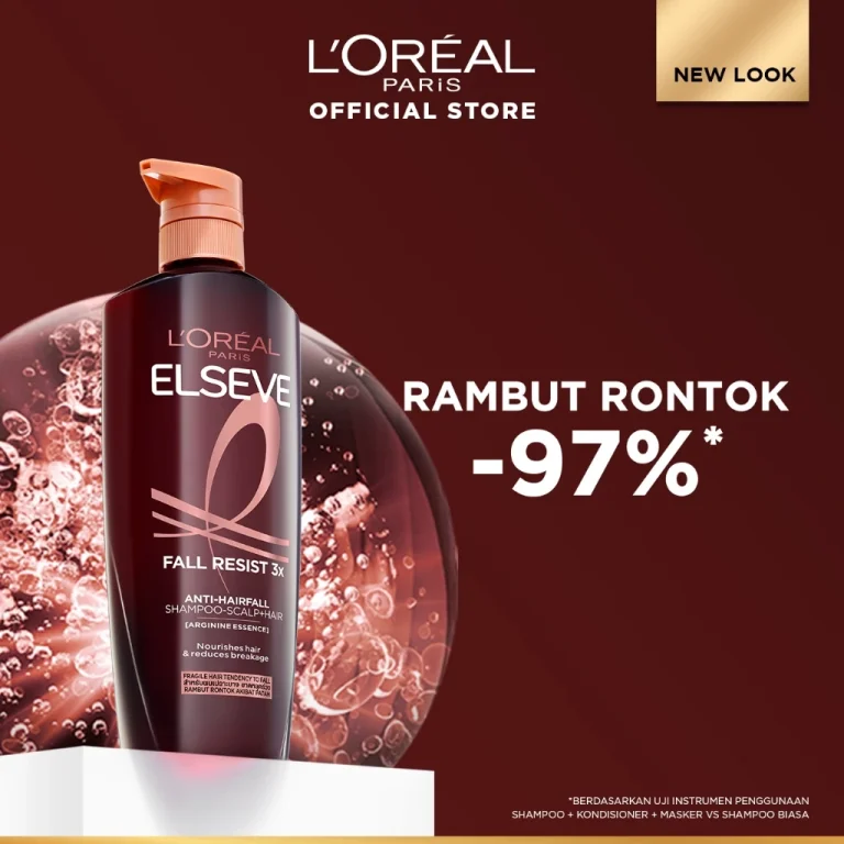 Loreal Paris Els Fall Resist 3x Anti Hairfall Shampo 620ml