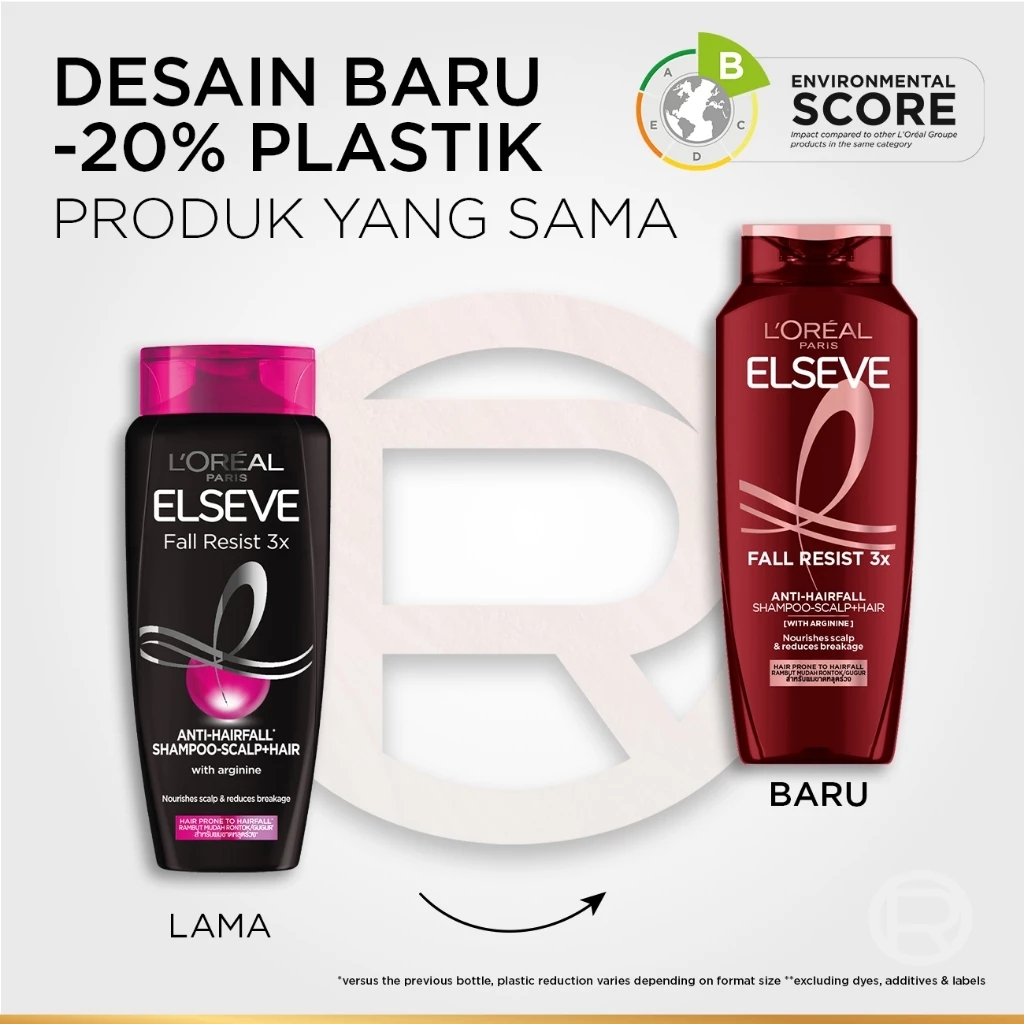 Loreal Els Fall Resist 3x Anti Hairfall Shampo 200ml