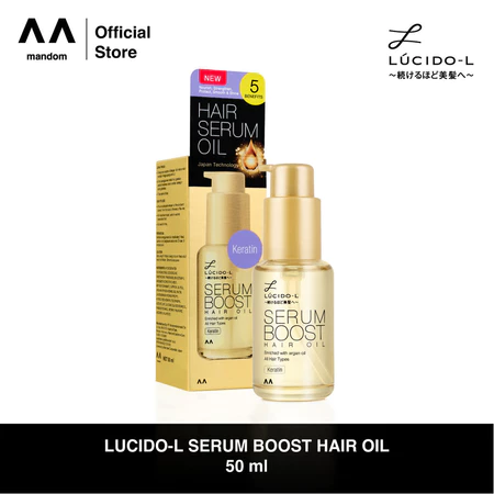 Lucido serum boost hair oil keratin 50ml