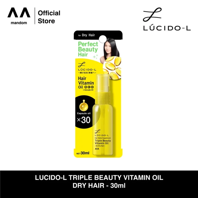 Lucido-L Triple Beauty Vitamin Oil Dry Hair 30ML