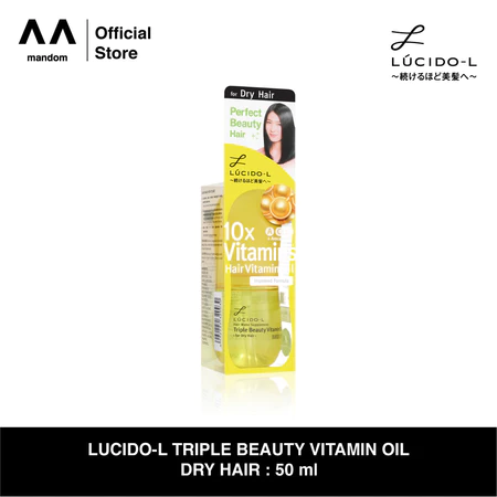 Lucido-L Triple Beauty Vitamin Oil Dry Hair 50ML