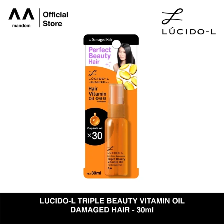 Lucido-L Triple Beauty Vitamin Oil Damaged Hair 30ML