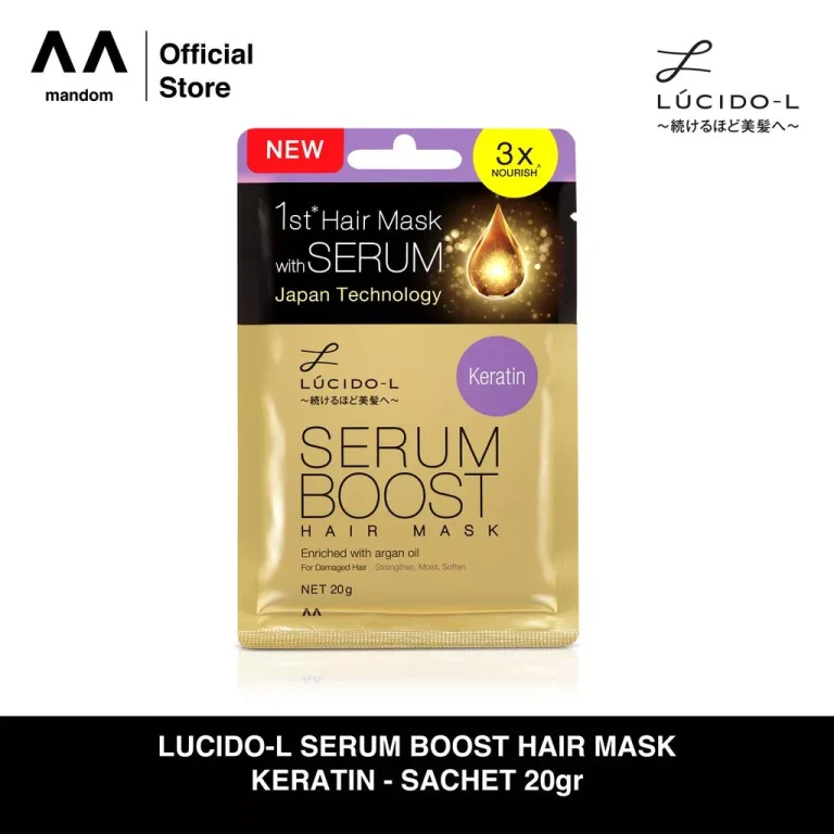 Lucido-L SErum boost Hair Mask KERATIN SACHET Keratin