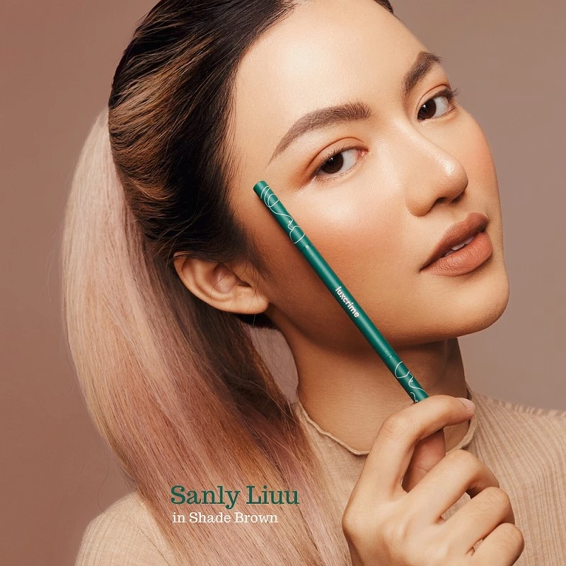 Luxcrime Slim Triangle Precision Brow Pencil in Brown