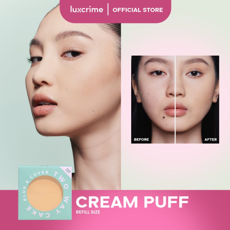 Luxcrime Two Way Cake Oiol Control Refill Creampuff 8.5gr
