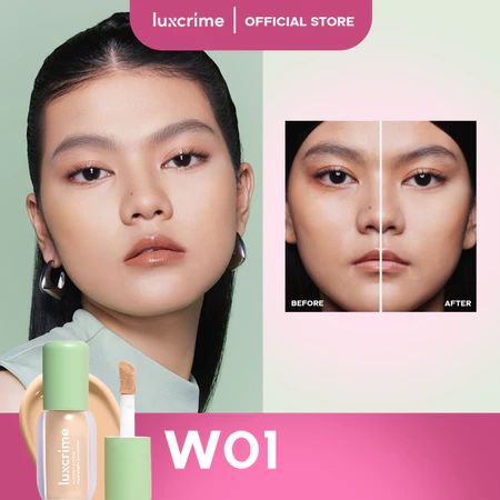 Luxcrime instant cover hydralight concealer 4.6gr W01
