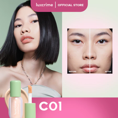 Luxcrime instant cover hydralight concealer 4.6gr C01