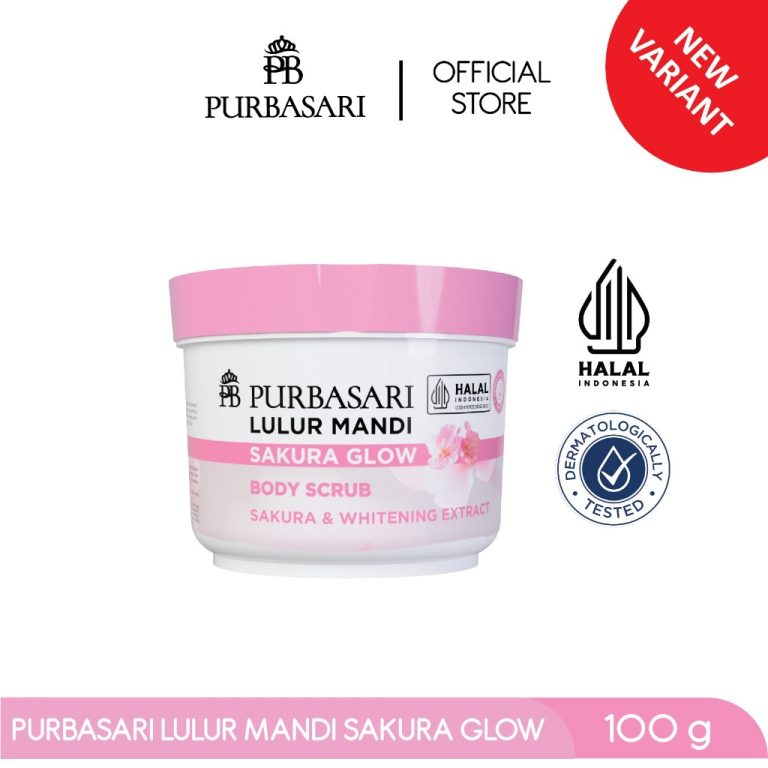 LULUR MANDI SAKURA GLOW 100GR