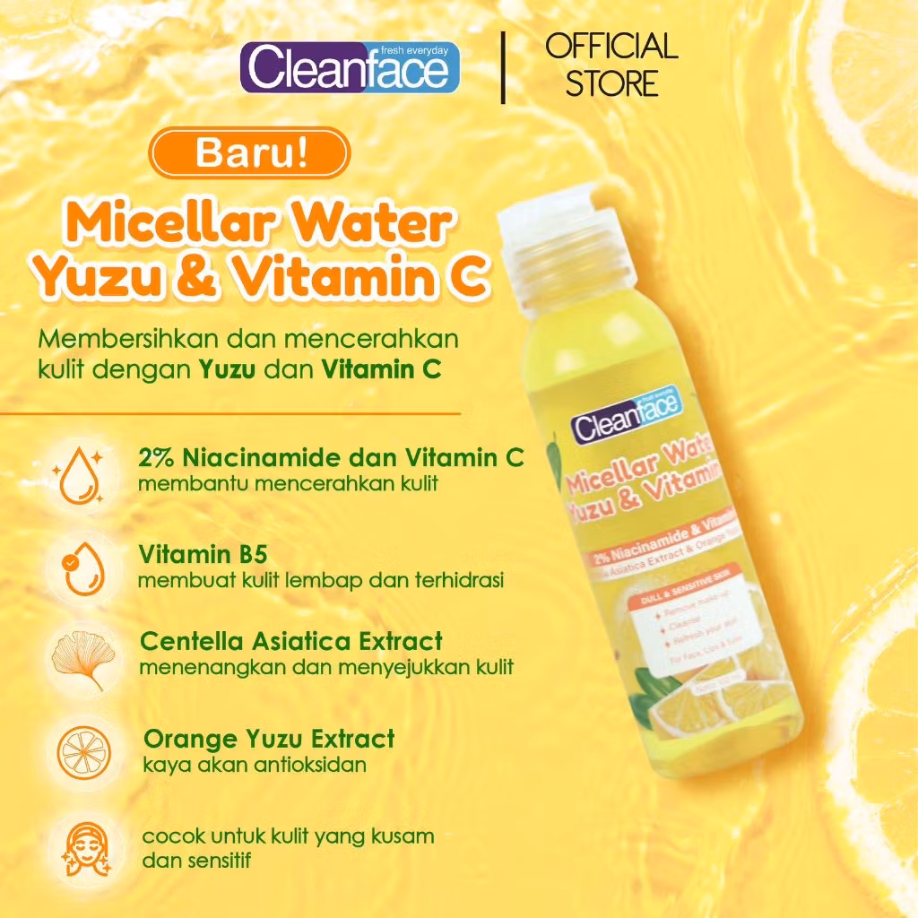CF MICELLAR WATER YUZU & VIT C 100 ML