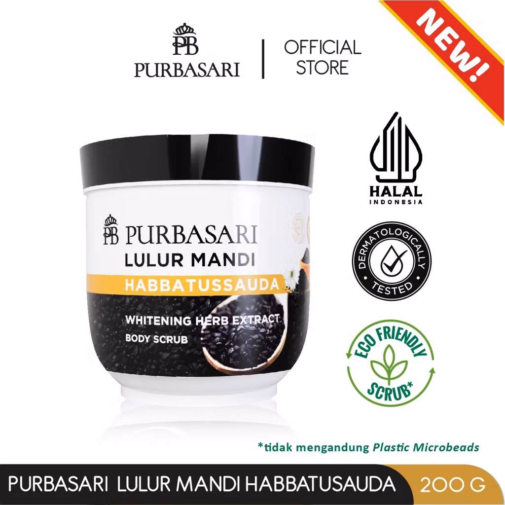 LULUR MANDI HABBATUSSAUDA 200GR
