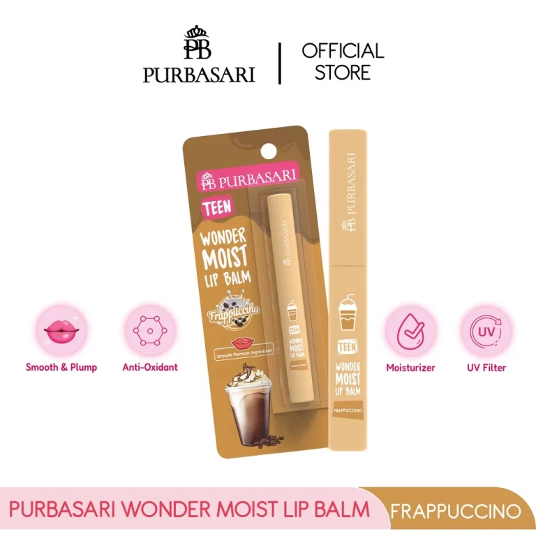 Purbasari Teen Wonder Moist Lip Balm Frappucino