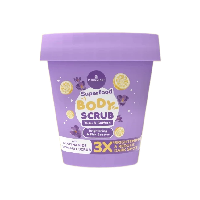 PB SUPERFOOD BODY SCRUB YUZU&SAFF 200ML