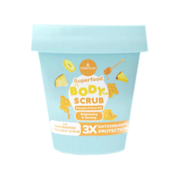 PB SUPERFOOD BODY SCRUB PINEAPL&RJ 200ML