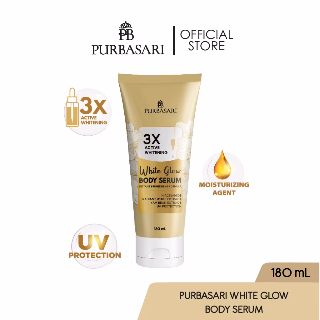 PB WHITE GLOW BODY SERUM 180ML