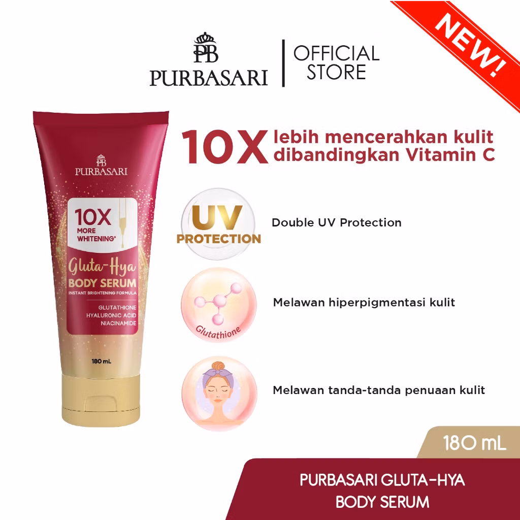 PB GLUTA HYA BODY SERUM 180 ML