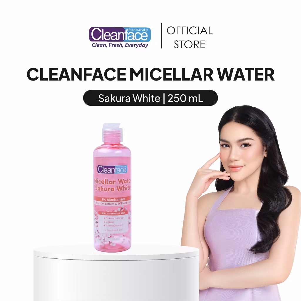 CF MICELLAR WATER SAKURA WHITE 250 ML