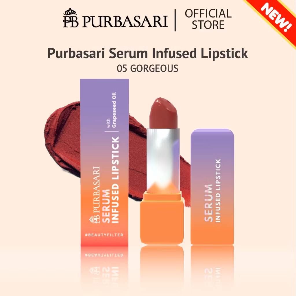 PB SERUM INFUSED LIPSTICK 05 GORGEOUS