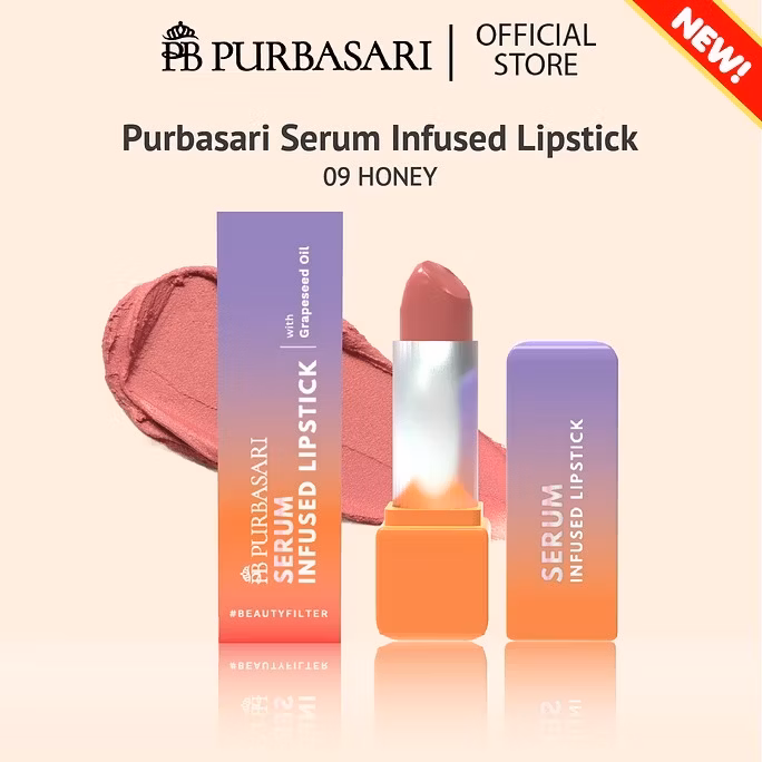 PB SERUM INFUSED LIPSTICK 09 HONEY