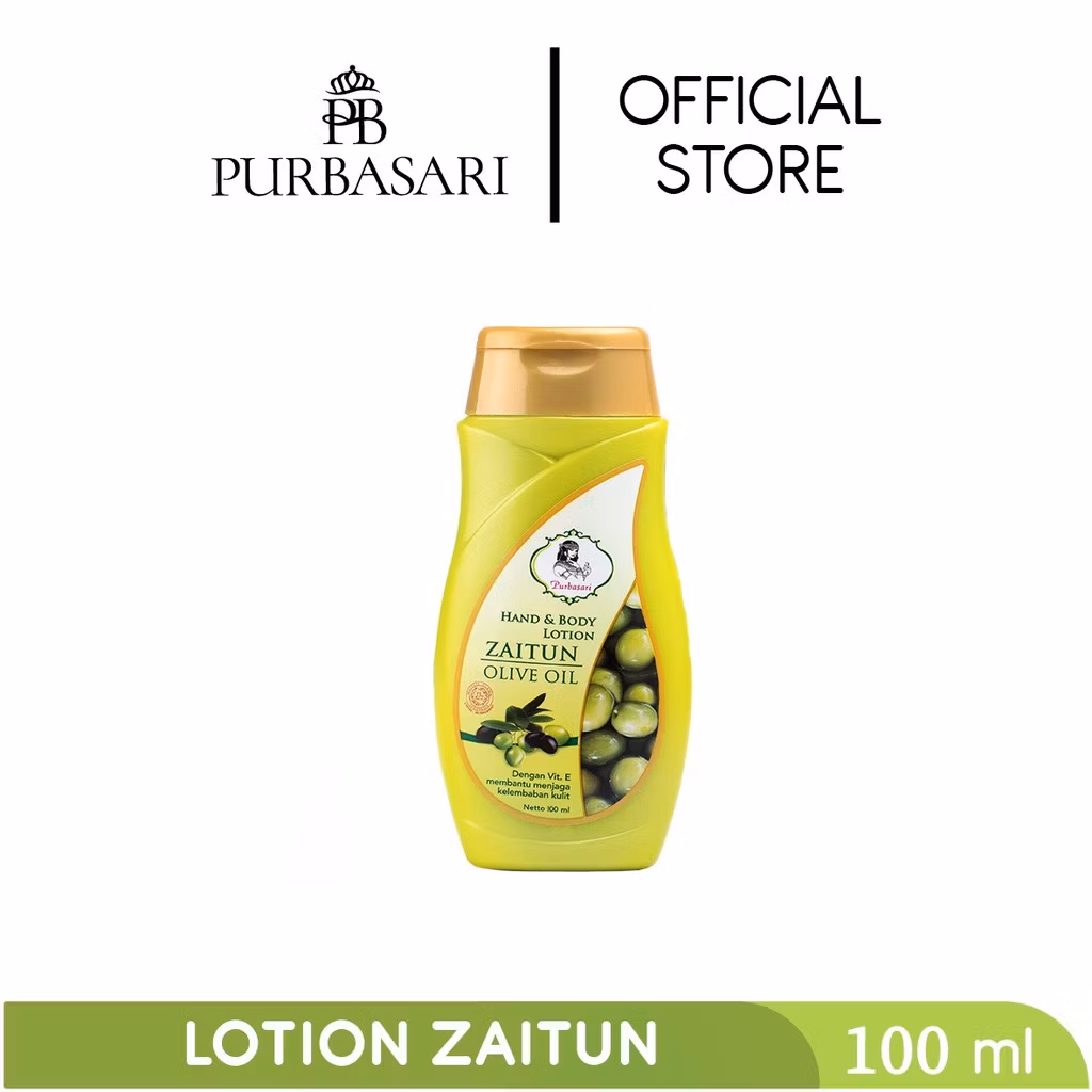 Purbasari Hand & Body Lotion Zaitu Olive Oil 100ml