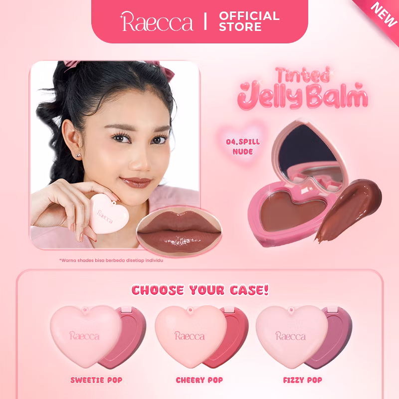 Raecca Tinted Jelly Balm 04 Spill Nude