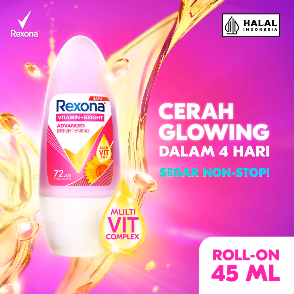 Rexona Advanced Brghtening Ro Rl 24x45ml