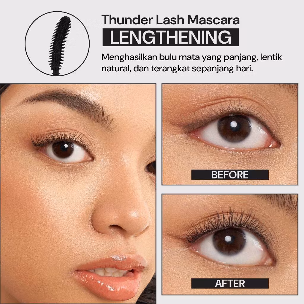 Rose All Day All New Thunder Lash Mascara – Lengthening