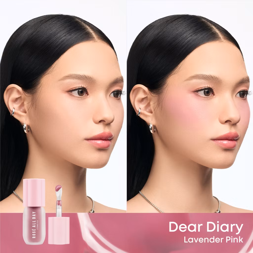 Rose All Day Cheeky Flush Liquid Blush 3,5gr Dear Diary