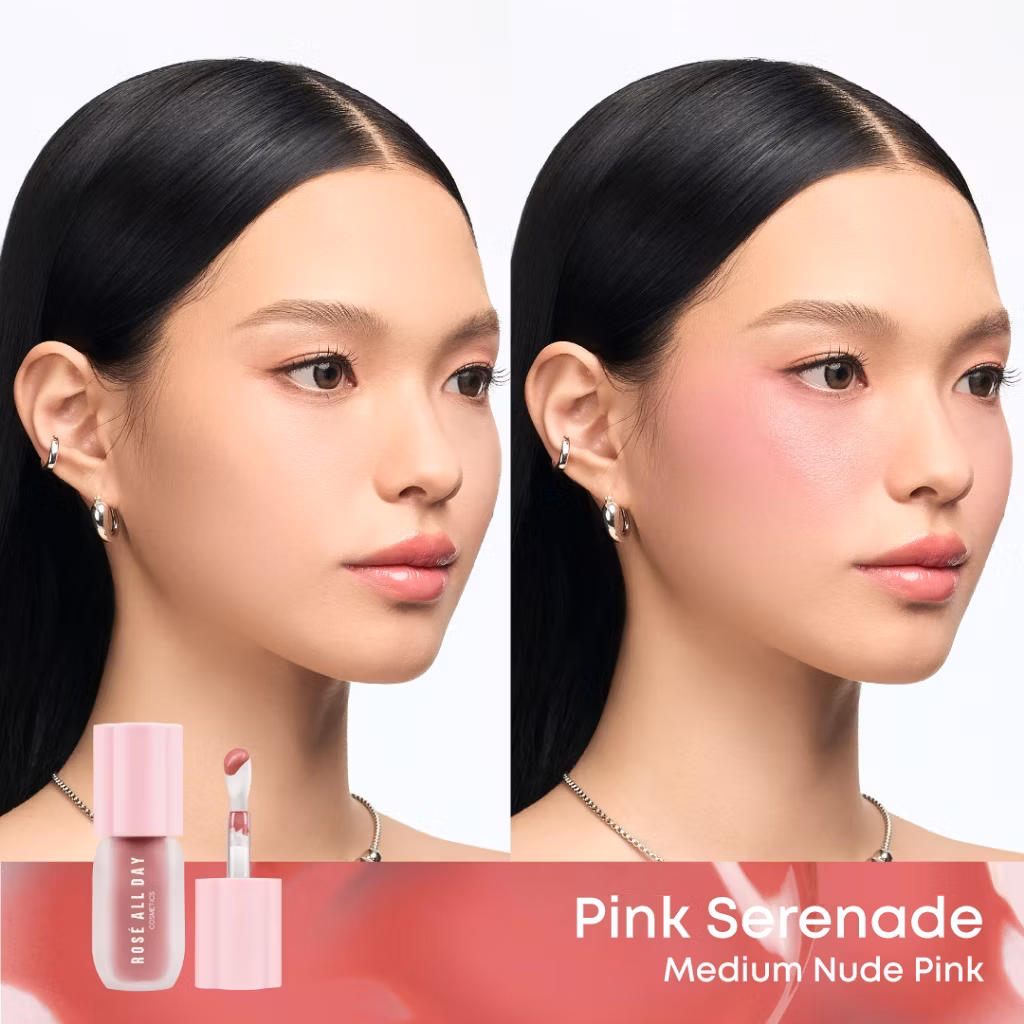 Rose All Day Cheeky Flush Liquid Blush 3,5gr Pink Serenade