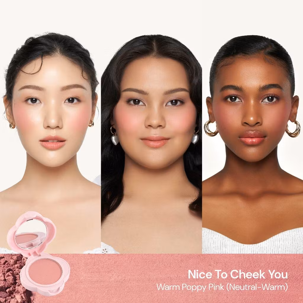 Rose All Day Cheeky Veil Powder Blush nice to cheek you