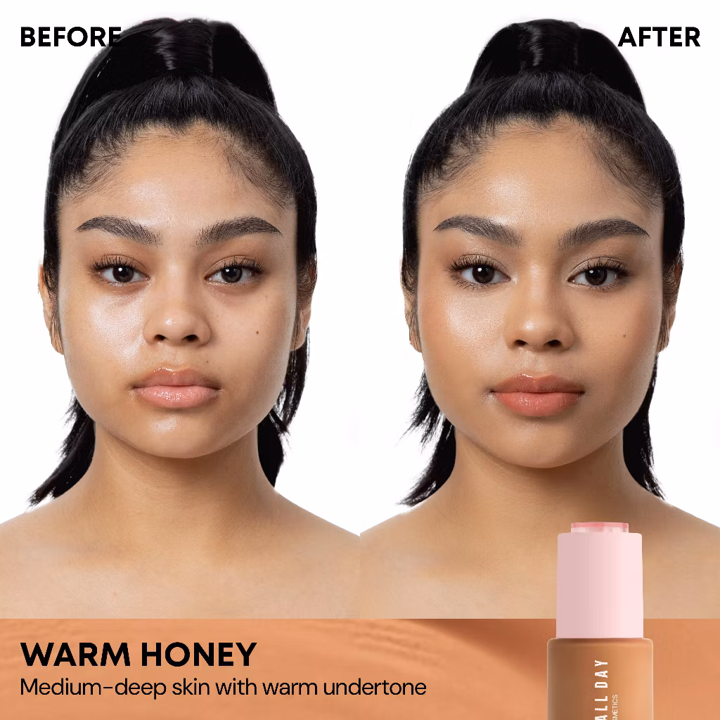 Rose All Dat The Realest Lightweight Skin Tint Warm Honey (New)