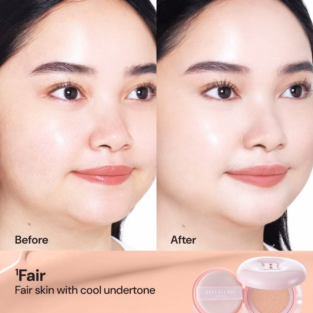 Rose All Day The Realest Airyfit Glow Cushion Fair