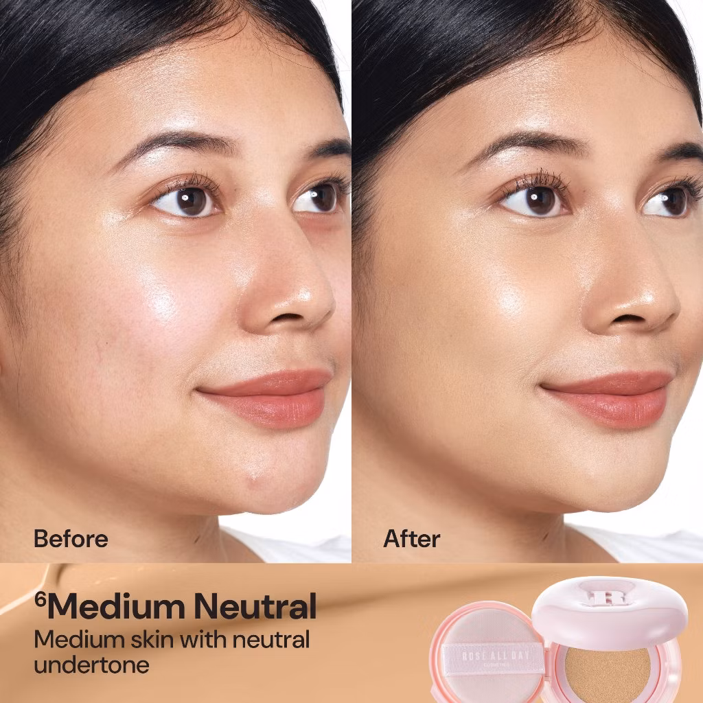 Rose All Day The Realest Airyfit Glow Cushion Medium Neutral