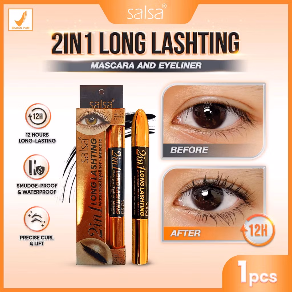 Salsa Long lasting mascara&eyeliner