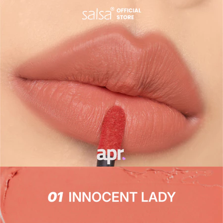 salsa lipcream dynamatte no.1 (innocent lady)