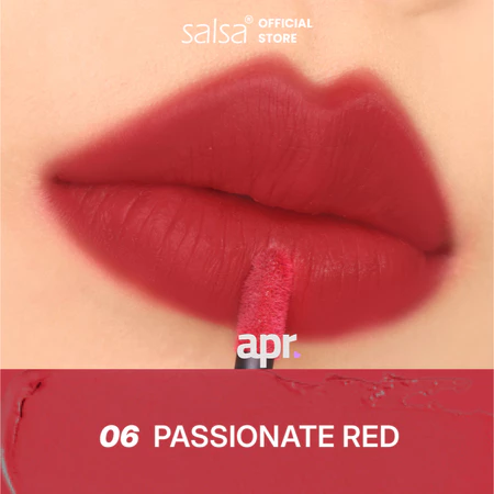salsa lipcream dynamatte no.6 (passinate red)