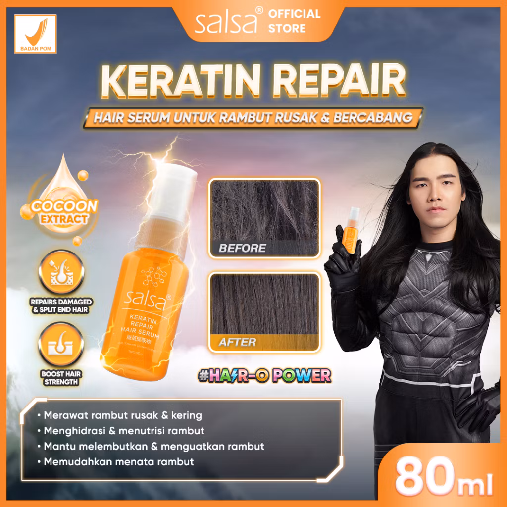 Salsa Keratin Repair Hair Serum