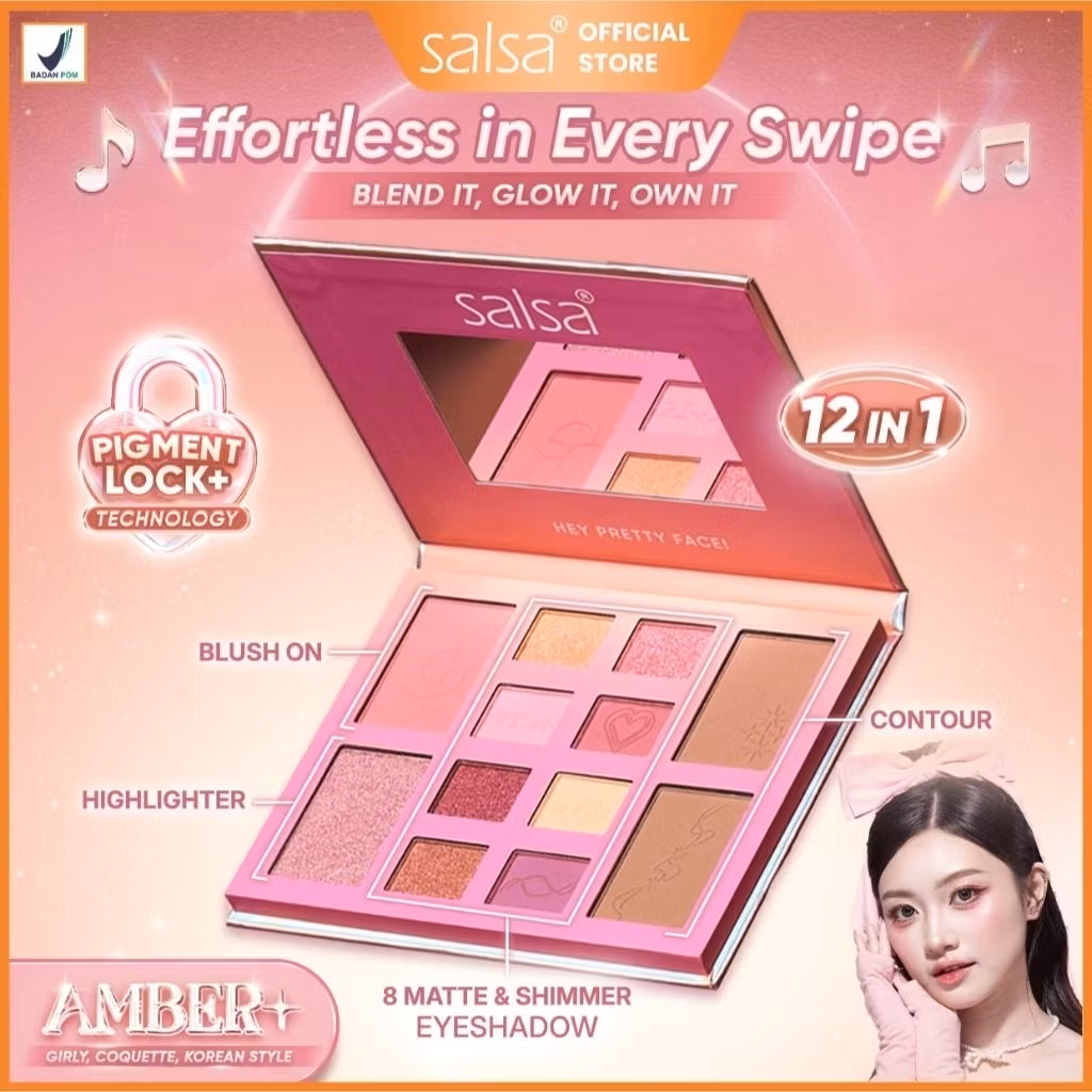 Salsa Rhapsody Amber Pro Palette