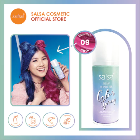 Salsa Instan Mermaid Hair Color Spray no.09 starfish