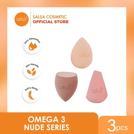 Salsa omega 3 beauty blender nude series